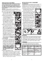 Preview for 3 page of Utilitech GU4018-WH-I Manual