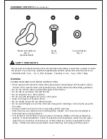 Preview for 3 page of Utilitech HV-18S180 Use And Care Manual