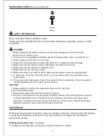 Preview for 3 page of Utilitech SFSDE-500B-A Manual