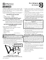 Предварительный просмотр 2 страницы Utilitech UT-5571-BZ Installation Instructions