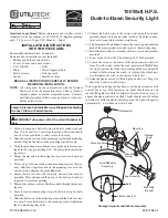 Utilitech UT-5666-AL Owner'S Manual preview