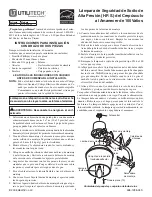 Preview for 5 page of Utilitech UT-5666-AL Owner'S Manual