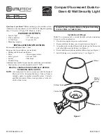 Utilitech Utilitech UT-5681-BZ Installation Manual preview