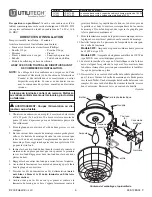 Preview for 5 page of Utilitech UTILITECH UT-9272-BZ Installation Instructions Manual