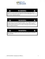 Preview for 3 page of Utility Solutions BREAK-SAFE USBS-15-1-PS Operation Manual