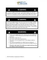 Preview for 8 page of Utility Solutions BREAK-SAFE USBS-15-1-PS Operation Manual