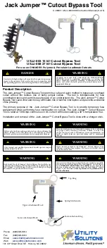 Preview for 1 page of Utility Solutions Jack Jumper USJJ-003 Instruction Manual