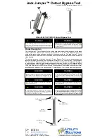 Preview for 1 page of Utility Solutions Jack Jumper USJJ-006 Instruction Manual