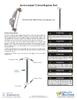 Utility Solutions Jack Jumper USJJ-007 Quick Start Manual preview