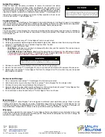 Preview for 2 page of Utility Solutions Jack Jumper Manual