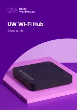 Preview for 1 page of UTILITY WAREHOUSE Wi-Fi Hub Setup Manual