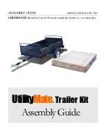 UtilityMate UM5806 Assembly Manual preview