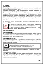 Предварительный просмотр 3 страницы UTL GAMMA+ User'S Operating Manual