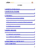 Preview for 2 page of UTOK 800 Q User Manual