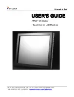 utouch TPMF-173 Series User Manual preview