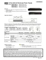 Предварительный просмотр 2 страницы UTP BALUN P12DC10A User Manual