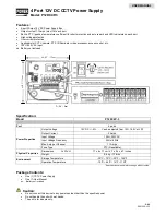 UTP BALUN P12DC4P-3 User Manual preview