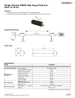 UTP BALUN SP-RS485 User Manual предпросмотр