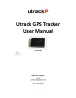 Предварительный просмотр 1 страницы Utrack UT3G100 User Manual