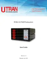 UTran UT34U2 User Manual preview