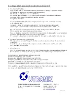 Preview for 14 page of Utronix IP-SwitchBox902 User Manual