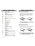 Preview for 7 page of UTStarcom CDM8932 User Manual