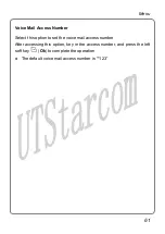 Preview for 67 page of UTStarcom F1000G Manual