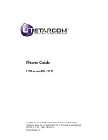 UTStarcom PLS-7025 Phone Manual preview