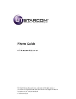 Preview for 1 page of UTStarcom PLS-7075 Phone Manual