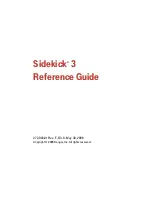 UTStarcom SideKick 3 Reference Manual preview