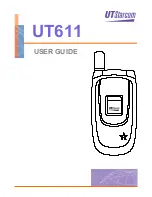 UTStarcom UT611 User Manual preview