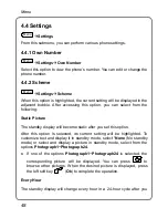 Preview for 54 page of UTStarcom UT611 User Manual