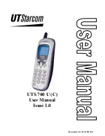 Preview for 1 page of UTStarcom UTS 700 U User Manual