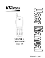 Preview for 2 page of UTStarcom UTS 702 U User Manual