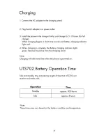 Preview for 12 page of UTStarcom UTS-702 Operating Instructions Manual