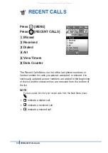 Preview for 42 page of UTStarcom Verizon CDM9200VW Manual