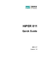 UTT HiPER 811 Quick Manual preview