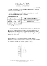 Предварительный просмотр 2 страницы Uttermost Revelation R24985 Assembly Instructions