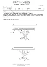 Uttermost REVELATION R25203 Assembly Instructions preview