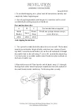 Предварительный просмотр 2 страницы Uttermost REVELATION R25203 Assembly Instructions