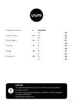 Preview for 3 page of UUNI 3 Essentials Manual