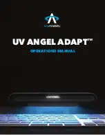 UV Angel ADAPT 100-1208 Operation Manual preview