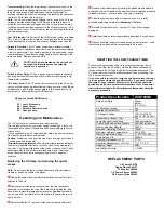 Preview for 3 page of UV Dynamics UVD1000 Installation And Maintenance Manual