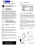 UV Dynamics UVD400 Installation And Maintenance Manual preview