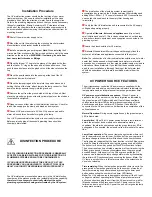 Preview for 2 page of UV Dynamics UVD400E Installation And Maintenance Manual