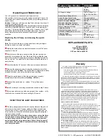 Preview for 3 page of UV Dynamics UVD400E Installation And Maintenance Manual