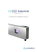 Preview for 1 page of UV MEDICO UV222 Technical And Installation Manual