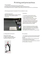 Preview for 12 page of UV PRINT UV-4060 User Manual