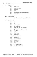 Предварительный просмотр 21 страницы UV Pure Technologies Crossfire Technology Hallett 1000NC Instruction Manual