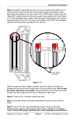 Предварительный просмотр 33 страницы UV Pure Technologies Crossfire Technology Hallett 1000NC Instruction Manual